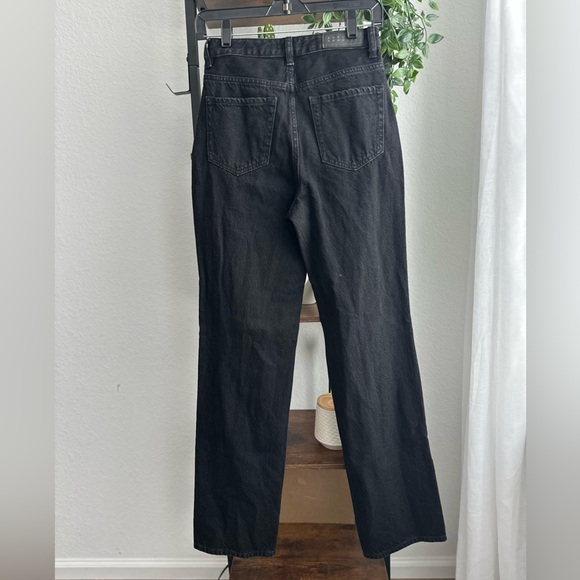 Womens PacSun 90’s boyfriend style black jeans size 25 (1) - Picture 2 of 7
